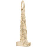 10K Gold John Hancock Center Charm by Rembrandt Charms