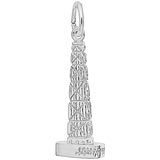 Sterling Silver John Hancock Center Charm by Rembrandt Charms