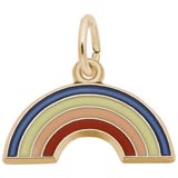 10K Gold Rainbow Charm by Rembrandt Charms
