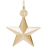 10K Gold Star Charm by Rembrandt Charms