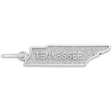 14K White Gold Tennessee Charm by Rembrandt Charms