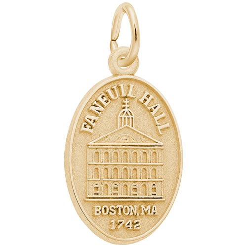 14K Gold Faneuil Hall Charm by Rembrandt Charms