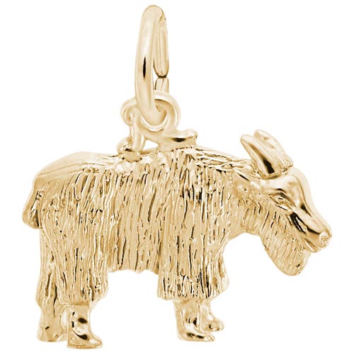 14K Gold Goat Charm by Rembrandt Charms