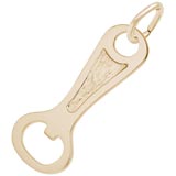 Gold Plated Bottle Opener Charm by Rembrandt Charms