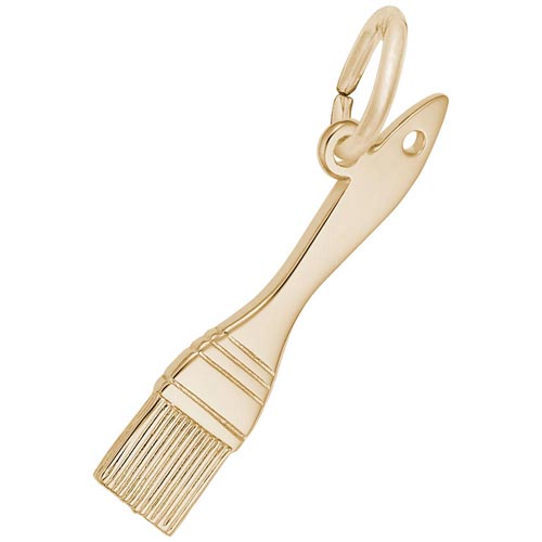 14K Gold Paintbrush Charm by Rembrandt Charms