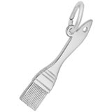14K White Gold Paintbrush Charm by Rembrandt Charms
