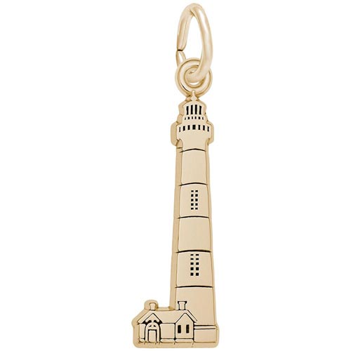 10K Gold Bodie Island Lighthouse Charm by Rembrandt Charms
