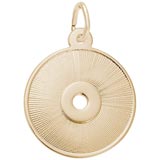 10K Gold Compact Disc Charm by Rembrandt Charms