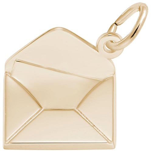 Gold Plated Letter Charm by Rembrandt Charms