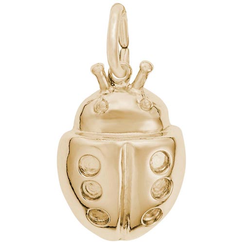 14K Gold Ladybug Charm by Rembrandt Charms 14K Gold Ladybug Charm by Rembrandt Charms