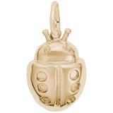10K Gold Ladybug Charm by Rembrandt Charms
