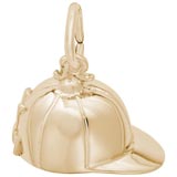 10K Gold Riding Hat Charm by Rembrandt Charms