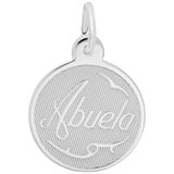 Sterling Silver Abuela Charm Grandma by Rembrandt Charms