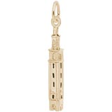 Gold Plate Carillon Richmond VA Charm by Rembrandt Charms