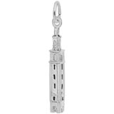 14K White Gold Carillon Richmond VA Charm by Rembrandt Charms
