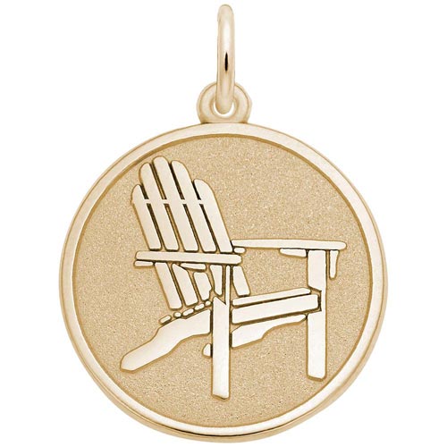 14k Gold Deck Chair Charm by Rembrandt Charms 14k Gold Deck Chair Charm by Rembrandt Charms