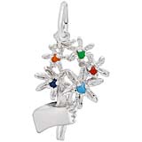 Sterling Silver Bouquet Charm by Rembrandt Charms