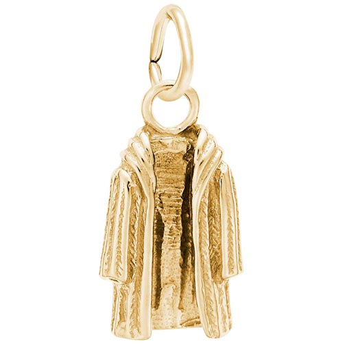 Gold Plated Fur Coat Charm by Rembrandt Charms