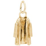 14K Gold Fur Coat Charm by Rembrandt Charms
