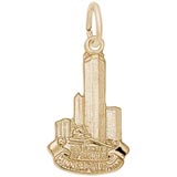 10K Gold Minnesota the IDS Center Charm by Rembrandt Charms