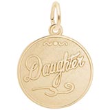 14K Gold Daughter Charm by Rembrandt Charms