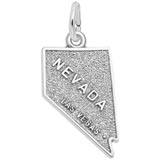 Sterling Silver Las Vegas Nevada Charm by Rembrandt Charms