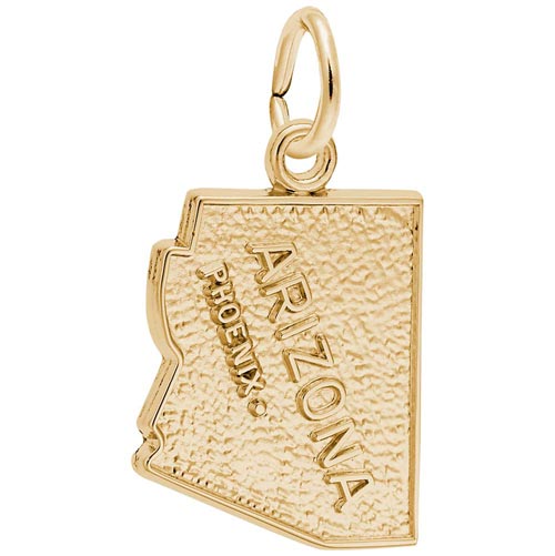 14K Gold Phoenix Arizona Charm by Rembrandt Charms 14K Gold Phoenix Arizona Charm by Rembrandt Charms
