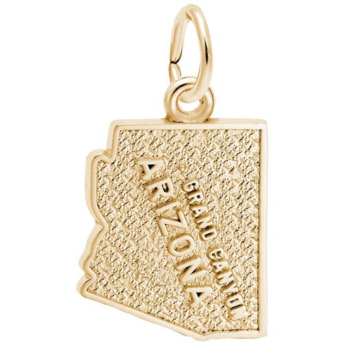 14K Gold Grand Canyon Arizona Charm by Rembrandt Charms 14K Gold Grand Canyon Arizona Charm by Rembrandt Charms