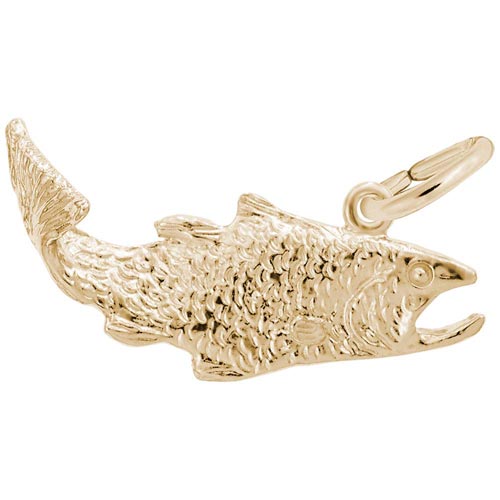 10K Gold Fish Charm by Rembrandt Charms