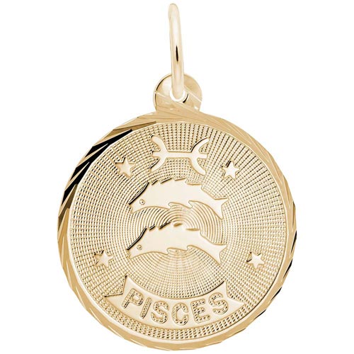 14K Gold Pisces Constellation Charm by Rembrandt Charms 14K Gold Pisces Constellation Charm by Rembrandt Charms