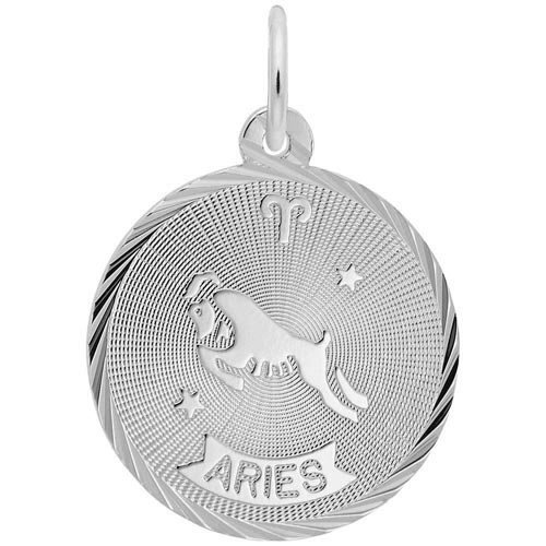Sterling Silver Aries Constellation Charm by Rembrandt Charms Sterling Silver Aries Constellation Charm by Rembrandt Charms