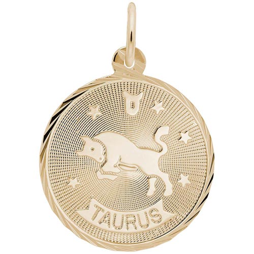 14K Gold Taurus Constellation Charm by Rembrandt Charms 14K Gold Taurus Constellation Charm by Rembrandt Charms
