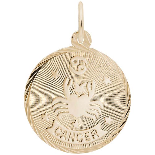 14K Gold Cancer Constellation Charm by Rembrandt Charms 14K Gold Cancer Constellation Charm by Rembrandt Charms