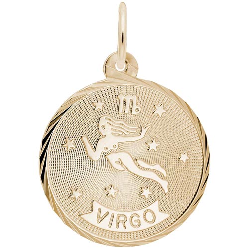 10K Gold Virgo Constellation Charm by Rembrandt Charms 10K Gold Virgo Constellation Charm by Rembrandt Charms