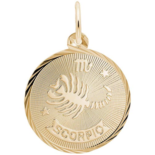 10K Gold Scorpio Constellation Charm by Rembrandt Charms 10K Gold Scorpio Constellation Charm by Rembrandt Charms