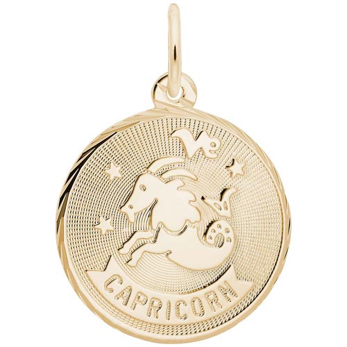 14K Gold Capricorn Constellation Charm by Rembrandt Charms 14K Gold Capricorn Constellation Charm by Rembrandt Charms