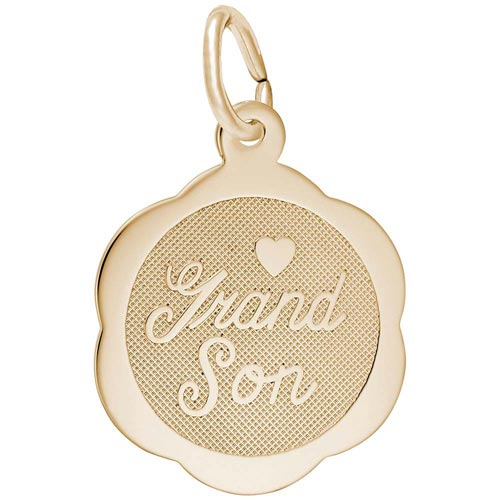Rembrandt Grandson Charm, Gold Plate Rembrandt Grandson Charm, Gold Plate