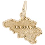Gold Plated Belgium Charm by Rembrandt Charms
