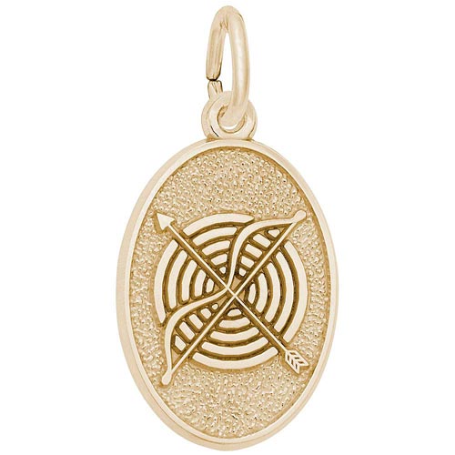 14K Gold Archery Charm by Rembrandt Charms 14K Gold Archery Charm by Rembrandt Charms