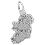 14K White Gold Ireland Charm by Rembrandt Charms
