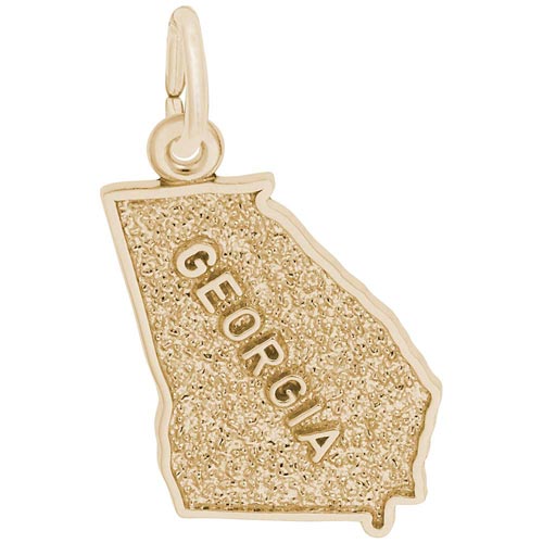 Gold Plated Georgia Charm by Rembrandt Charms Gold Plated Georgia Charm by Rembrandt Charms