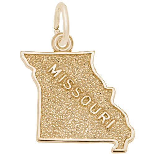 10K Gold Missouri Charm by Rembrandt Charms 10K Gold Missouri Charm by Rembrandt Charms