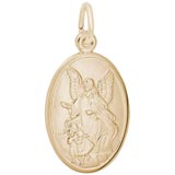 10K Gold Guardian Angel Charm by Rembrandt Charms