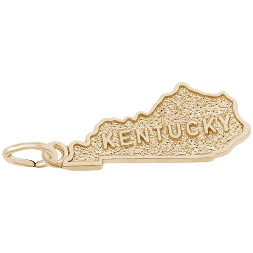14K Gold Kentucky Charm by Rembrandt Charms 14K Gold Kentucky Charm by Rembrandt Charms