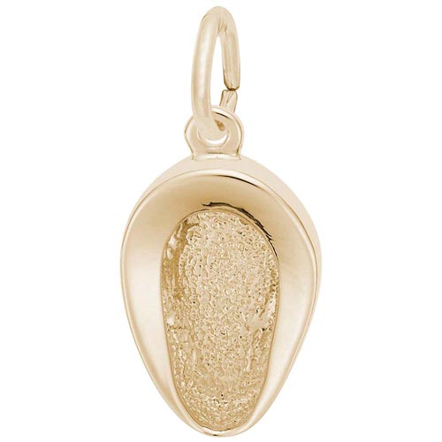 14K Gold Bed Pan Charm by Rembrandt Charms