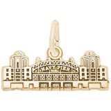 Gold Plate Navy Pier Charm by Rembrandt Charms