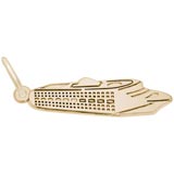 14K Gold Ocean Liner Charm by Rembrandt Charms