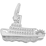 Sterling Silver Riverboat Charm by Rembrandt Charms