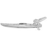 Sterling Silver Kayak Charm by Rembrandt Charms