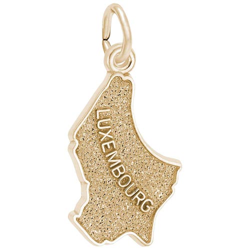 14K Gold Luxembourg Charm by Rembrandt Charms 14K Gold Luxembourg Charm by Rembrandt Charms